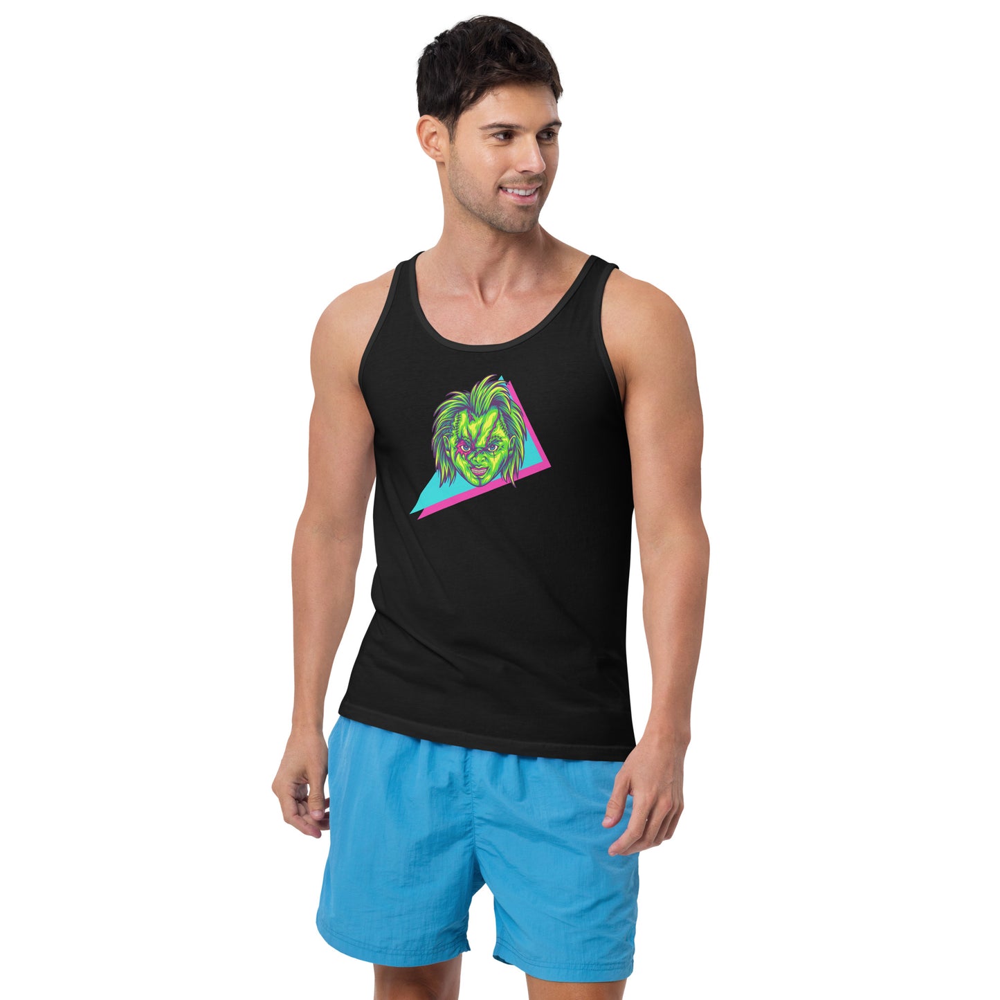 Zombie Chucky Retro Tank