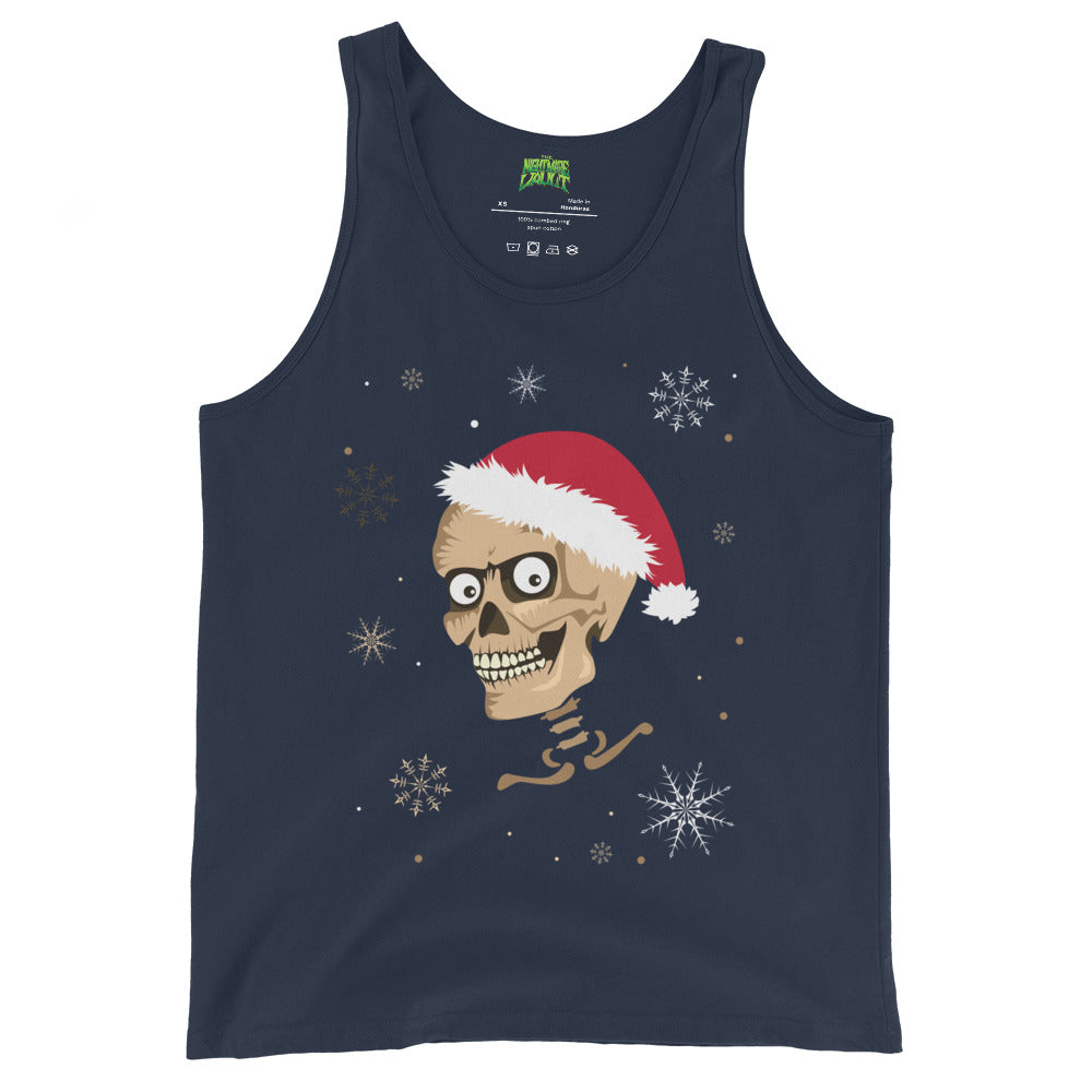 Santa Skeleton Tank