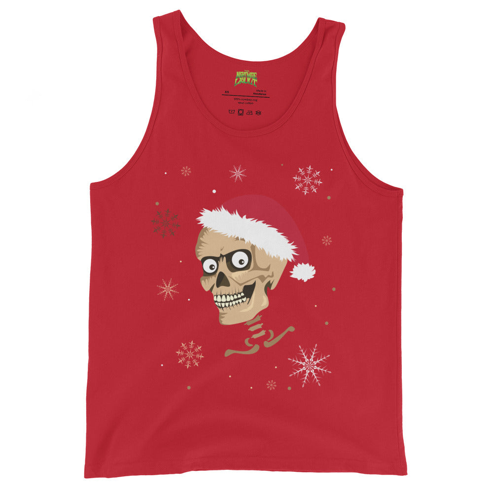 Santa Skeleton Tank