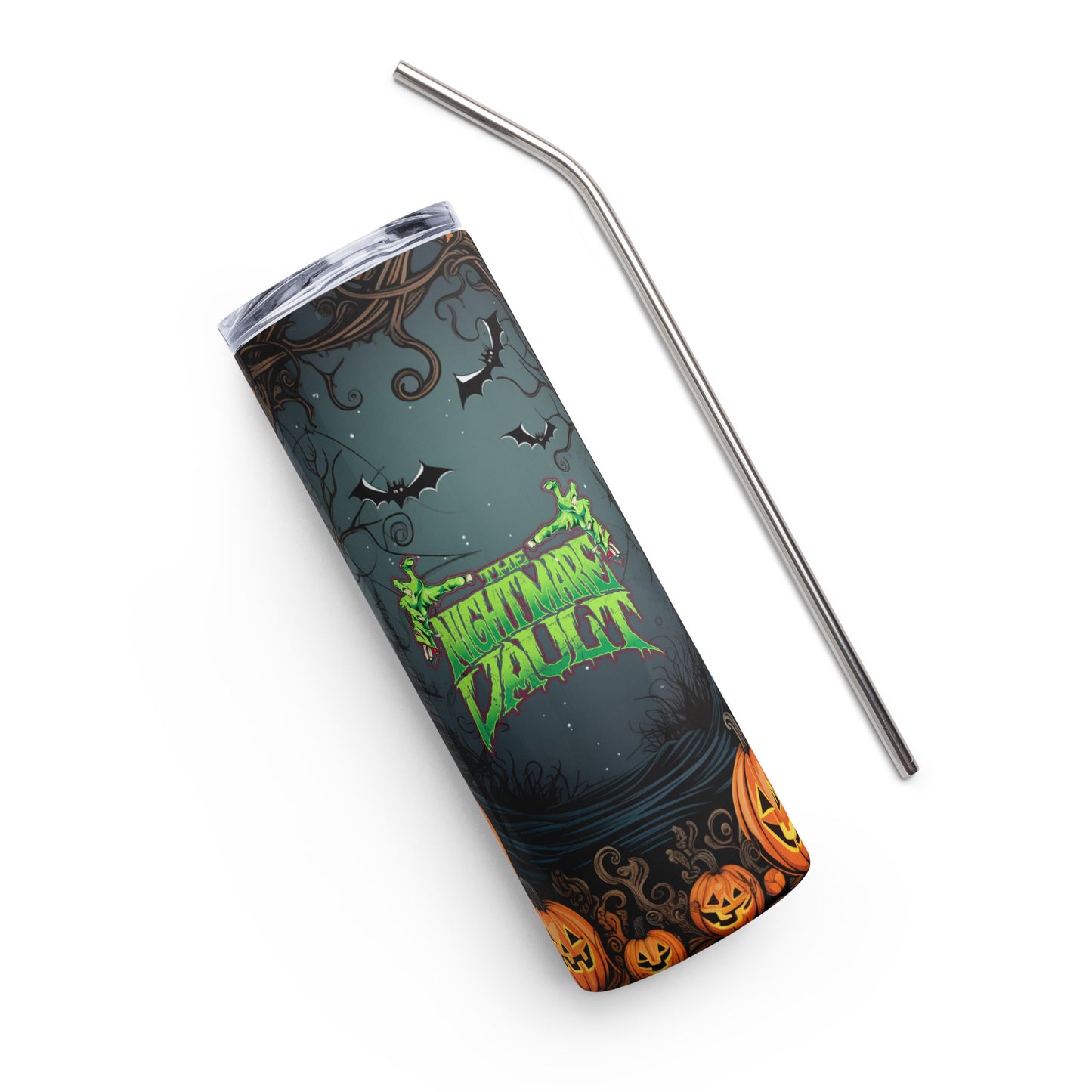 Jack Patch Nightmare Vault Logo Tumbler