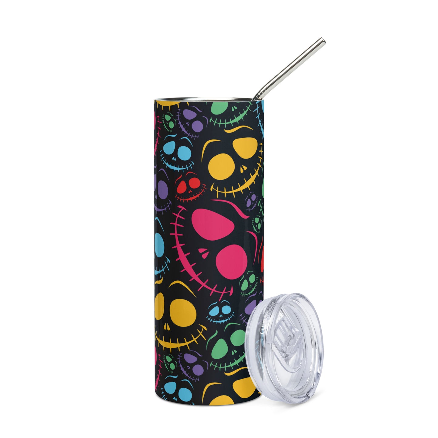 Colorful Jack Skellington Tumbler