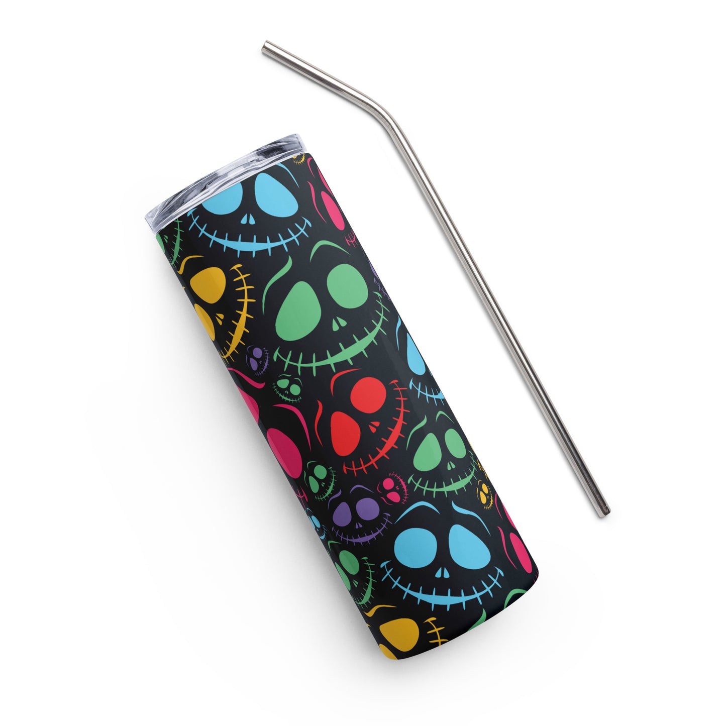 Colorful Jack Skellington Tumbler