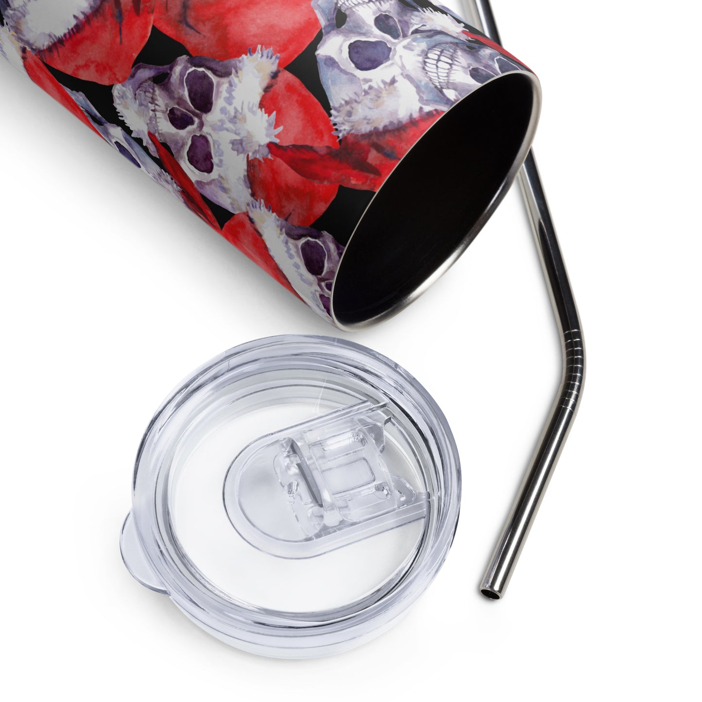 Santa Skull Tumbler