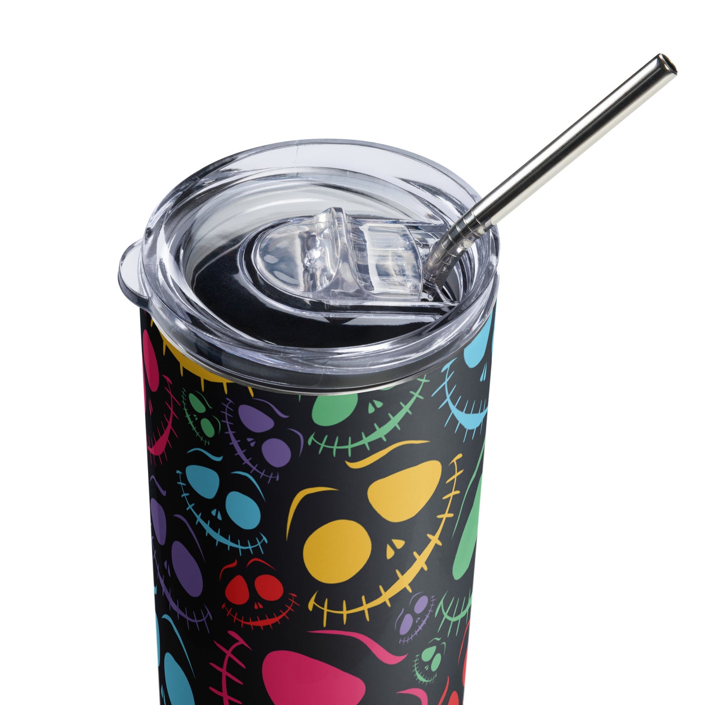 Colorful Jack Skellington Tumbler