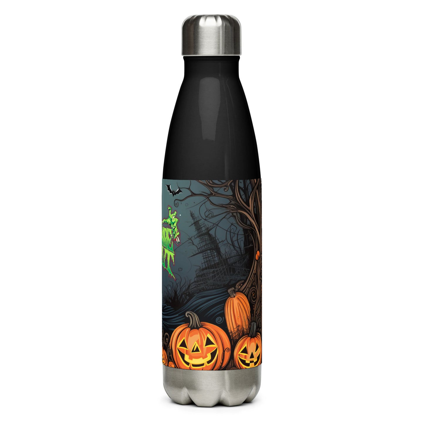 The Nightmare Vault Stainless Steel Water Bottle