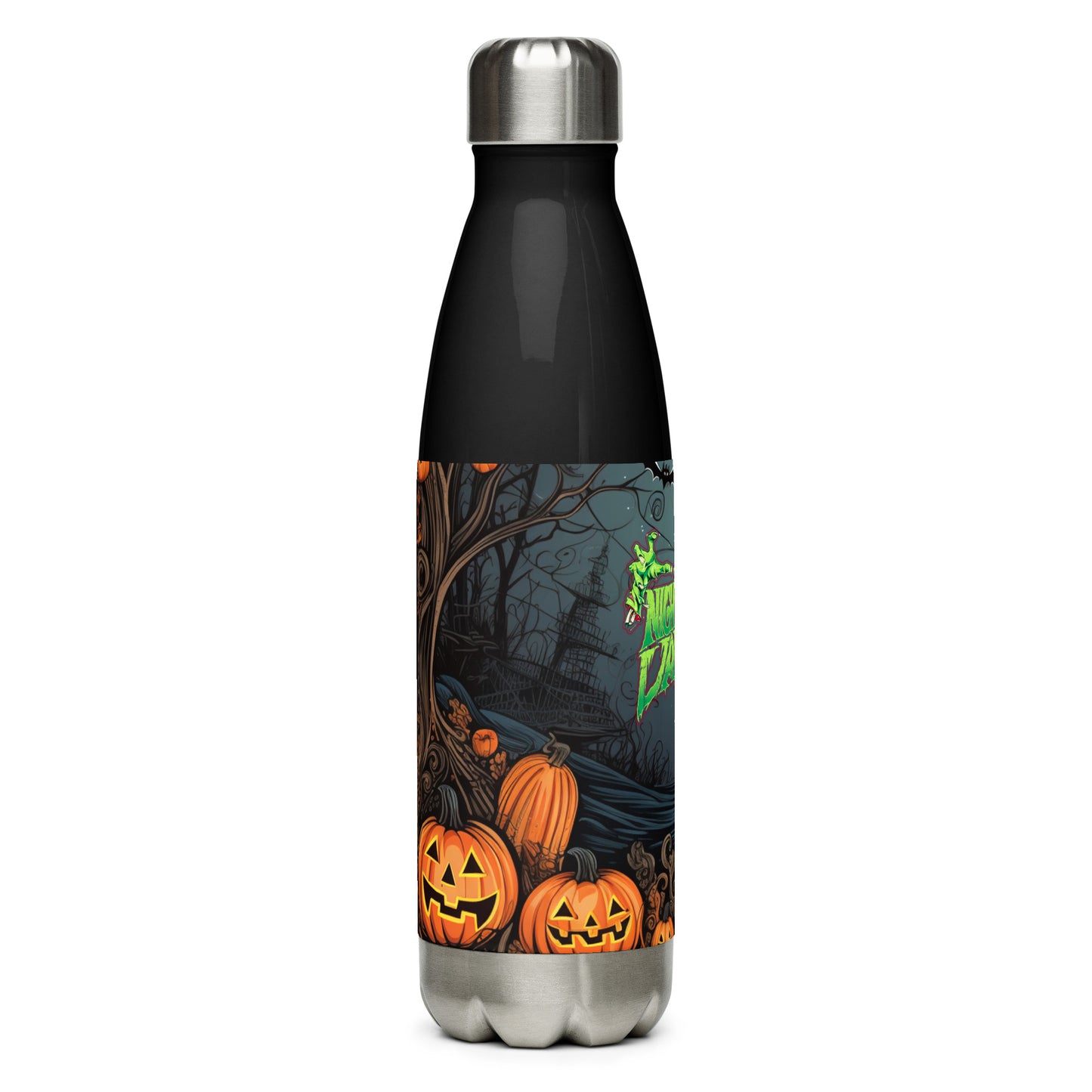 The Nightmare Vault Stainless Steel Water Bottle