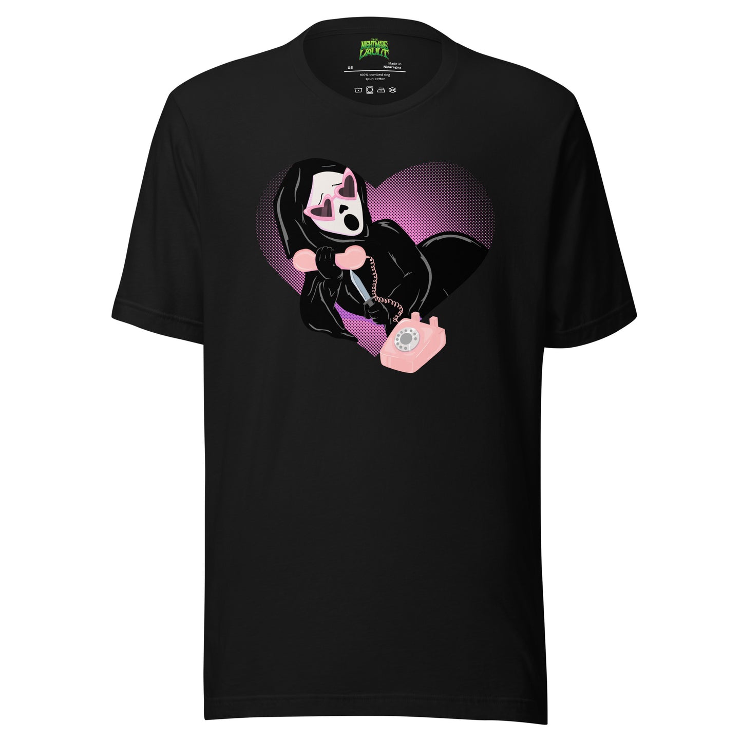 Ghost Face Girl Talk tee