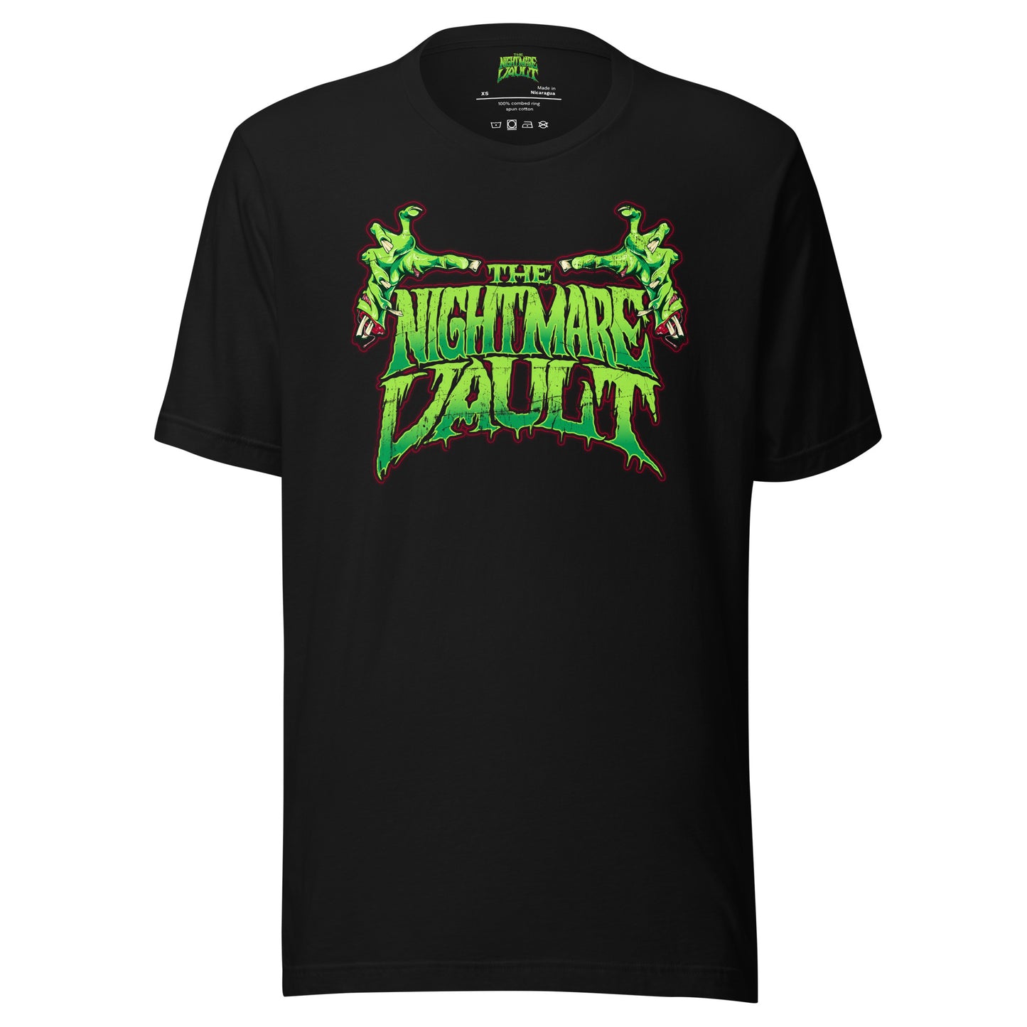 The Nightmare Vault logo tee