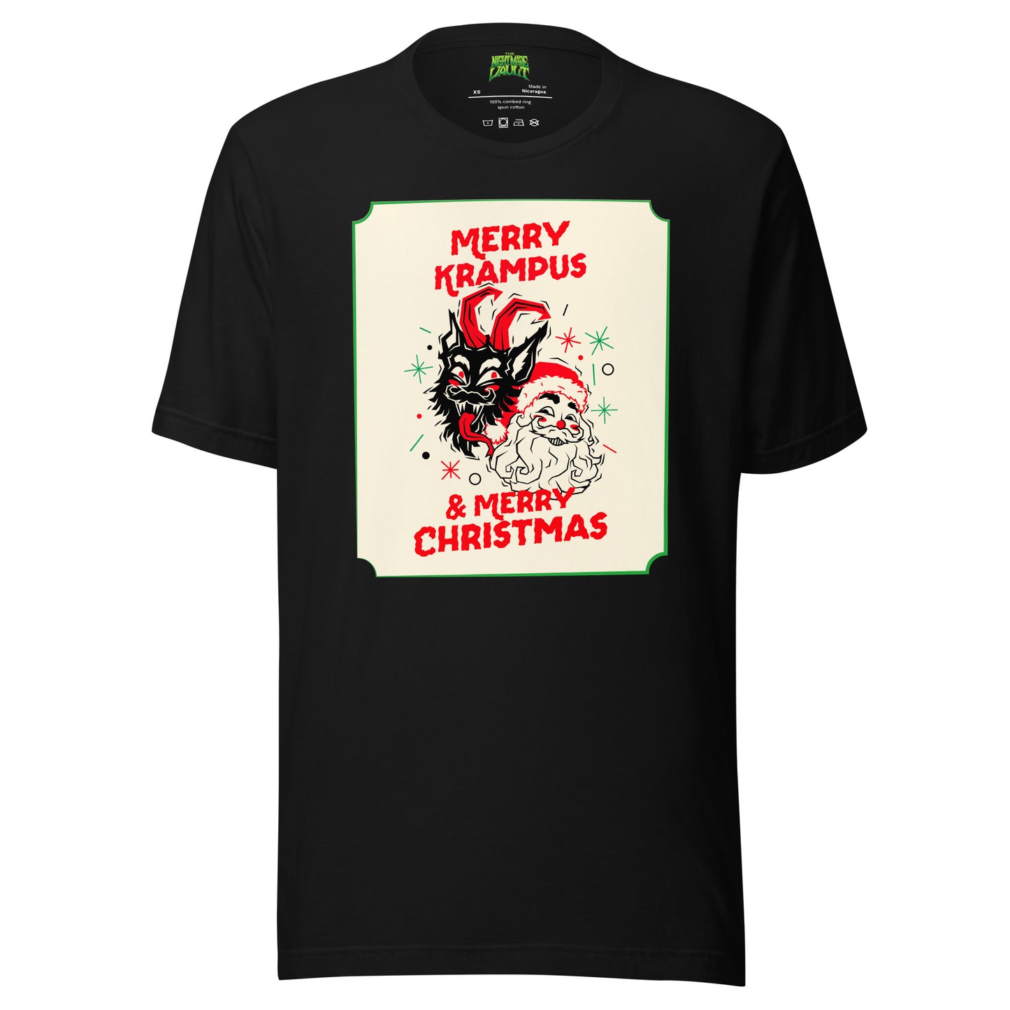 Merry Krampus & Merry Christmas tee