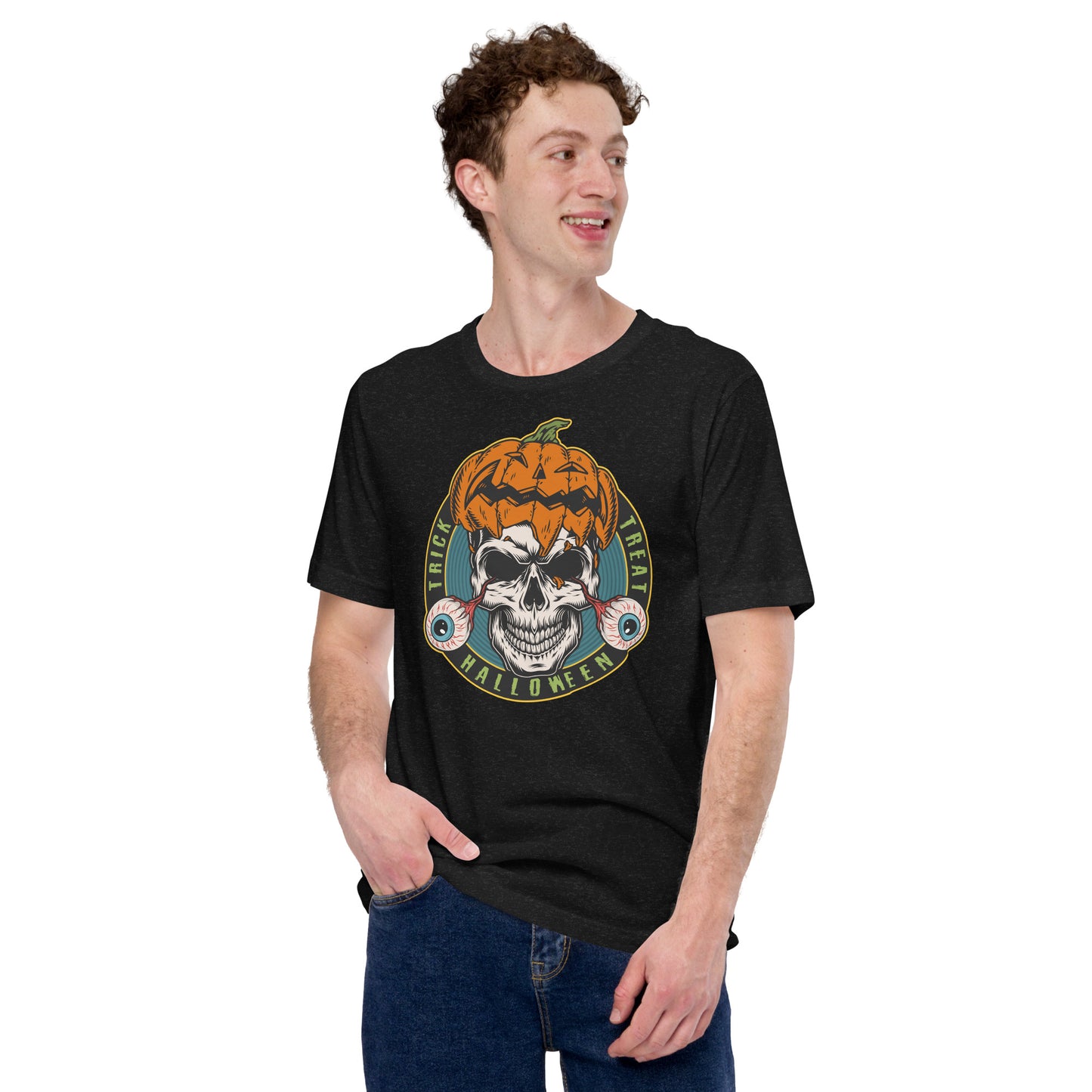 Trick, Treat, Halloween tee