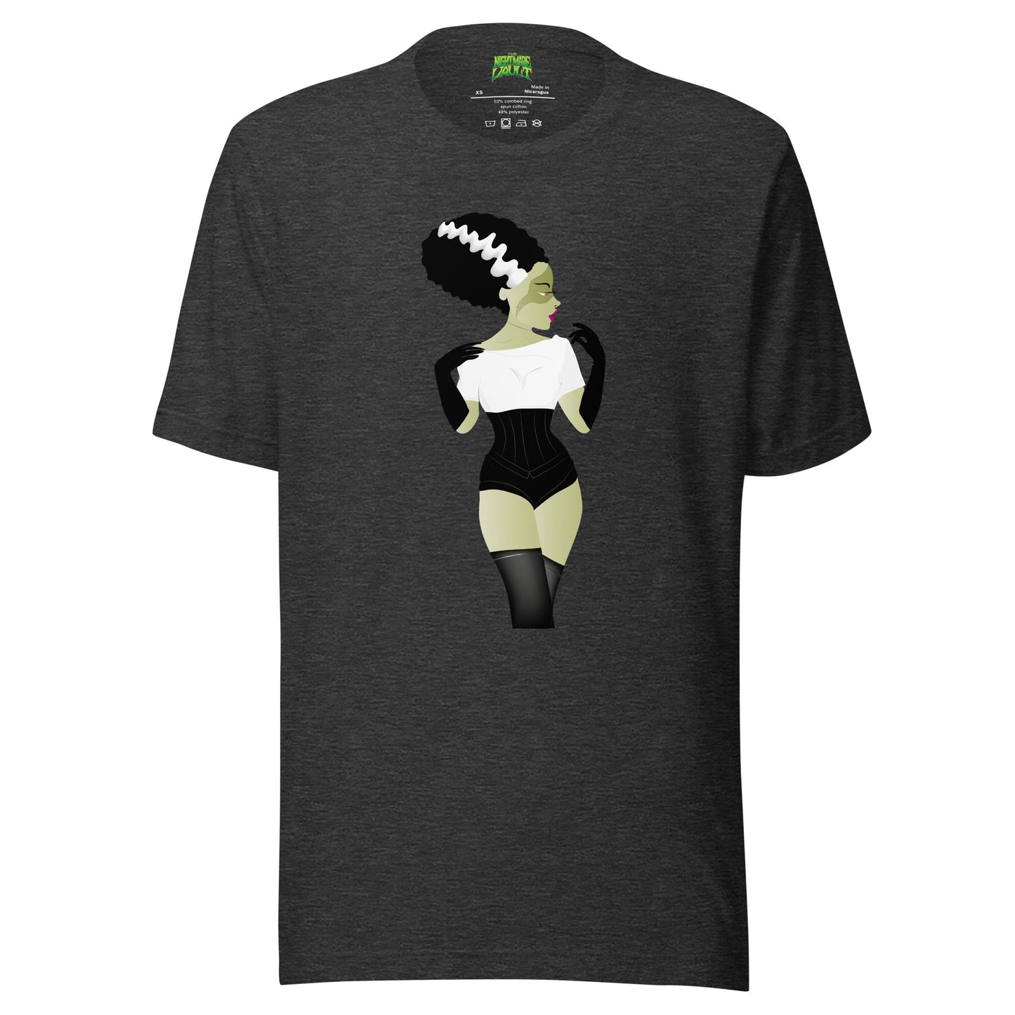 Pinup Bride of Frankenstein tee