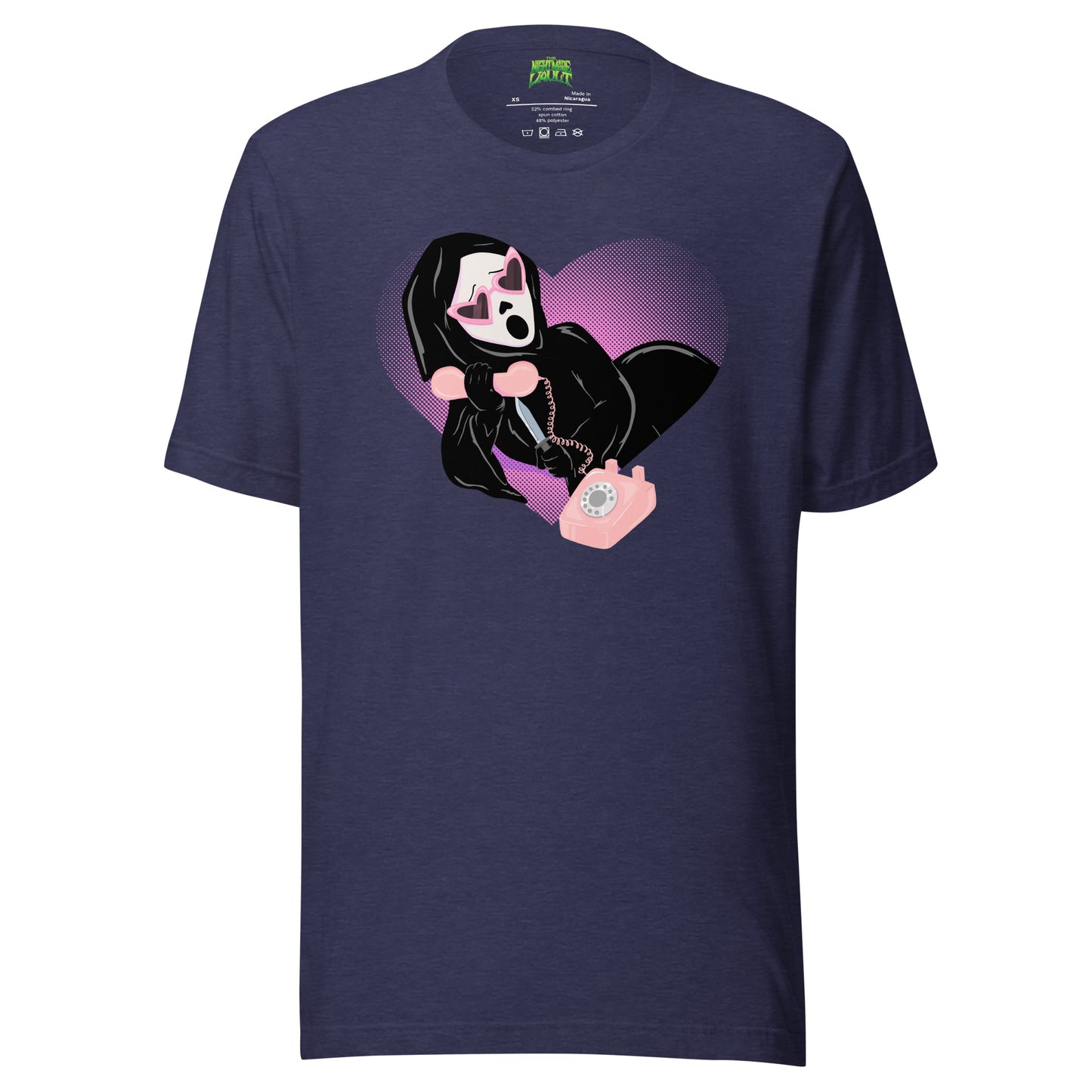 Ghost Face Girl Talk tee