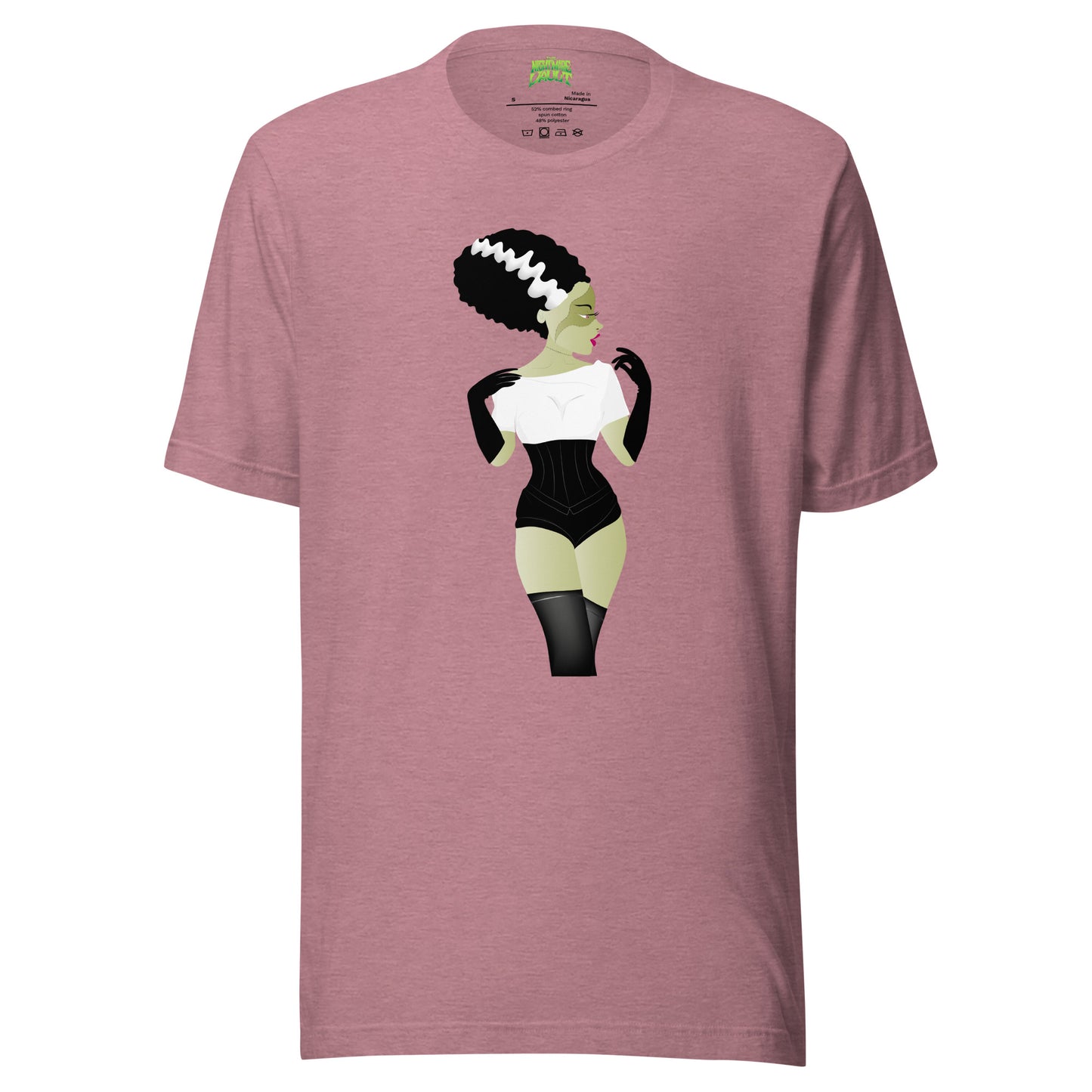 Pinup Bride of Frankenstein tee