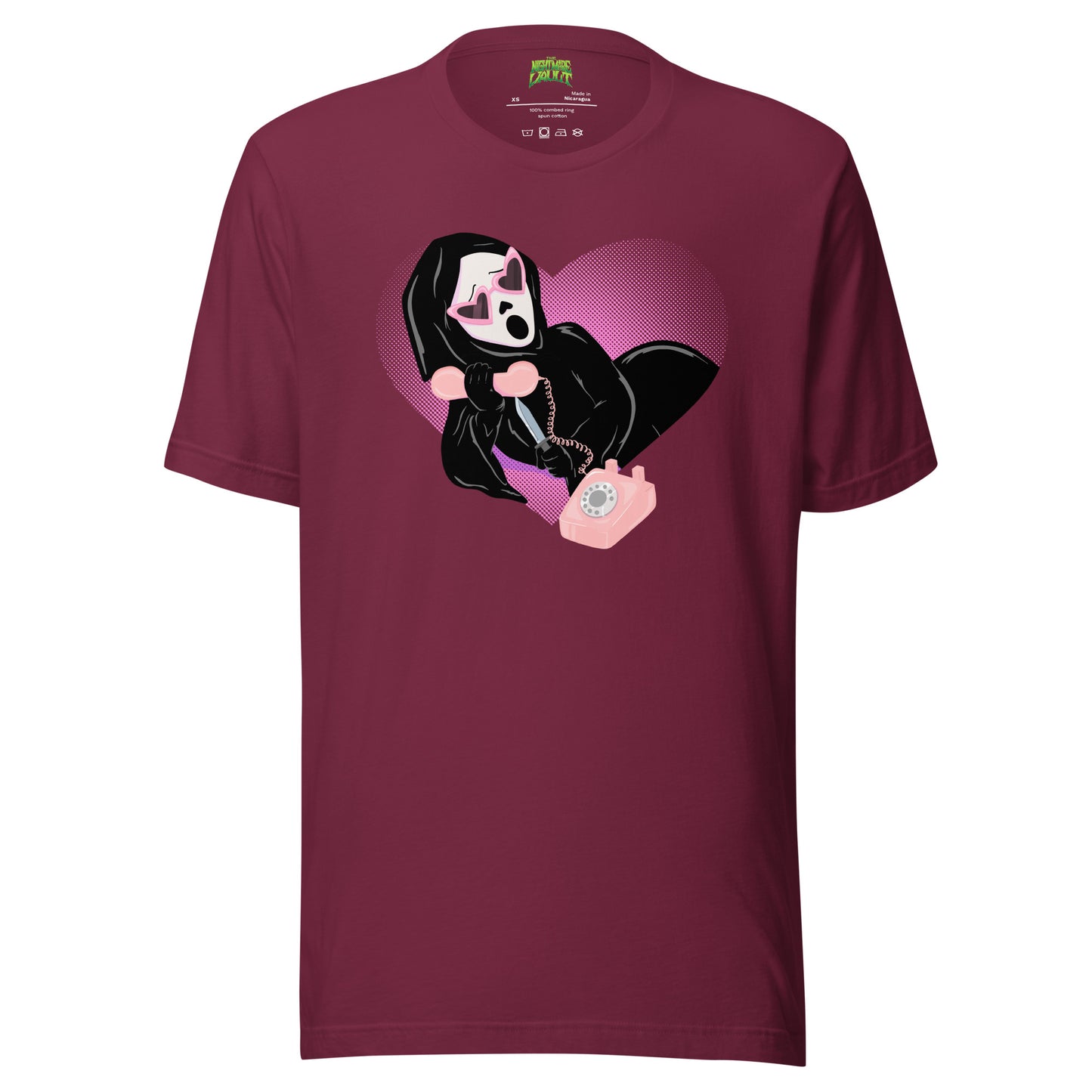 Ghost Face Girl Talk tee