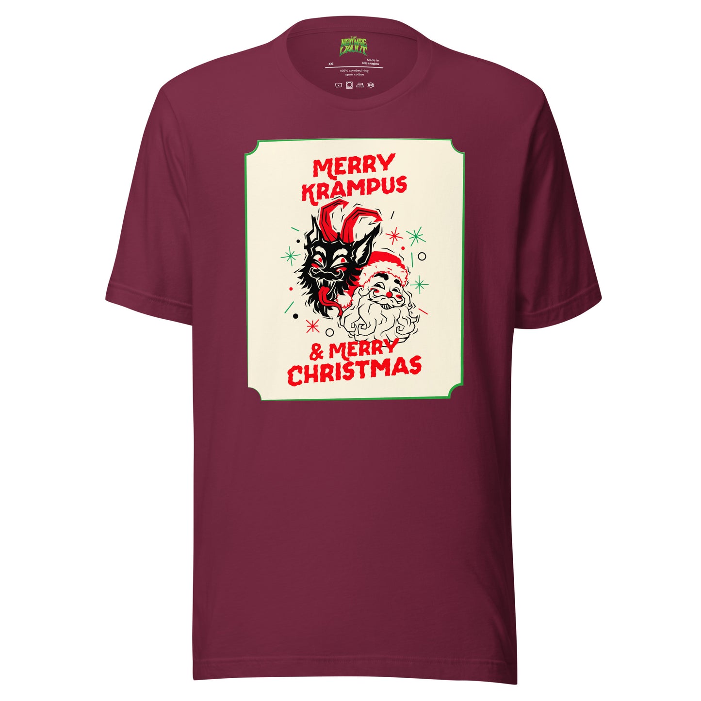 Merry Krampus & Merry Christmas tee