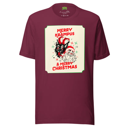 Merry Krampus & Merry Christmas tee