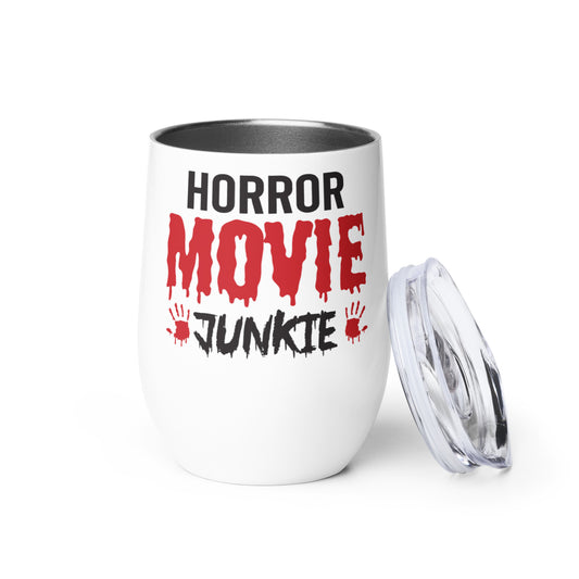 Horror Movie Junkie Drink Tumbler