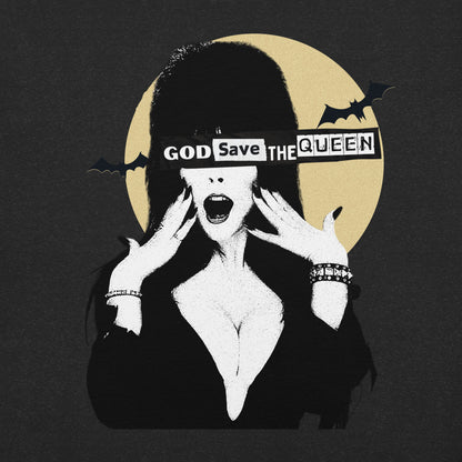 Elvira Mistress of the Dark - "God Save the Queen" Tee