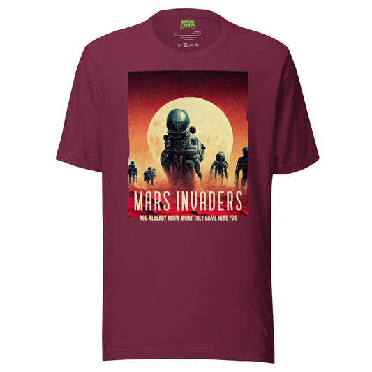 Mars Invaders tee