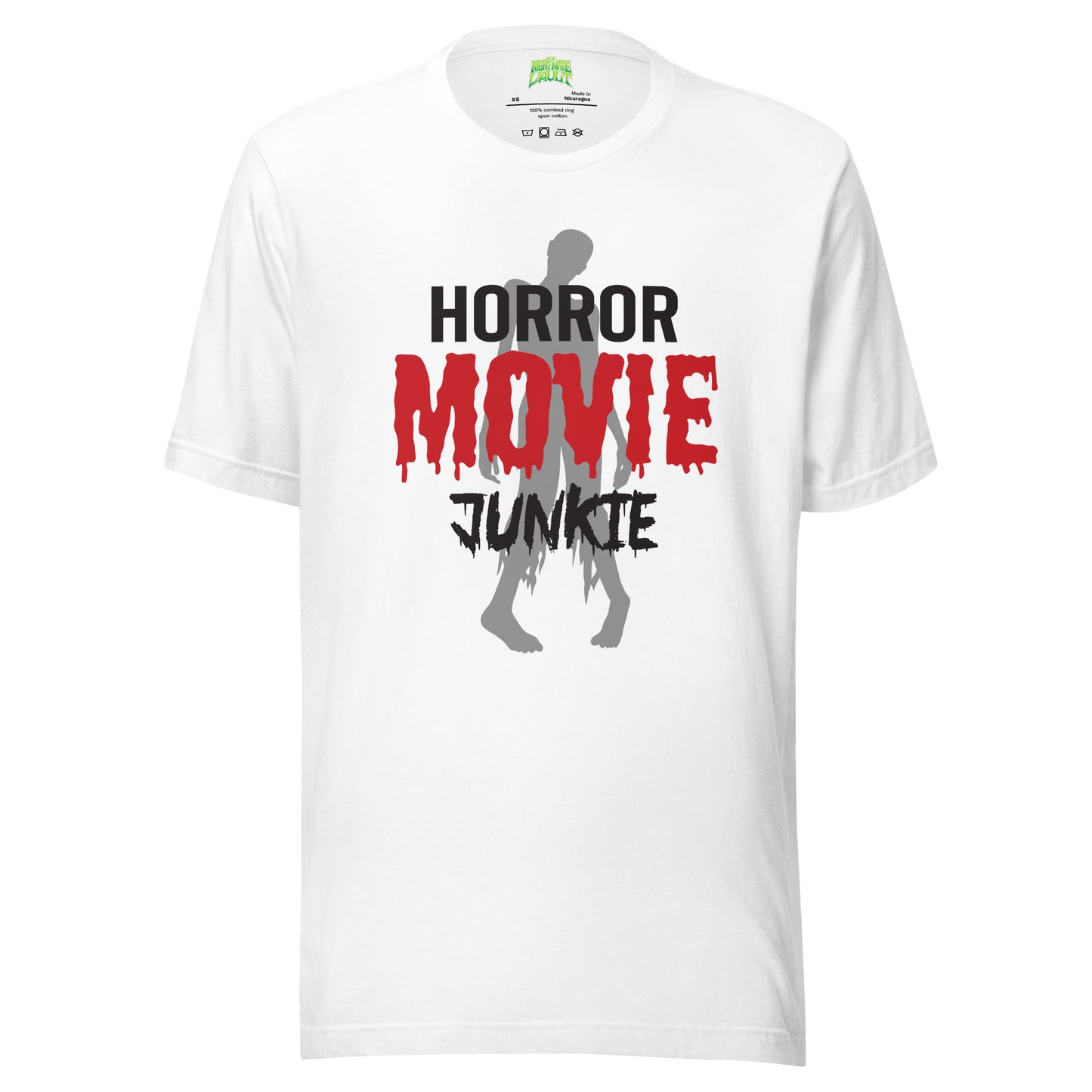Horror Movie Junkie tee